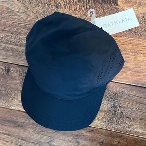 NWT Athleta Black Ultra Light Run Cap 3.0